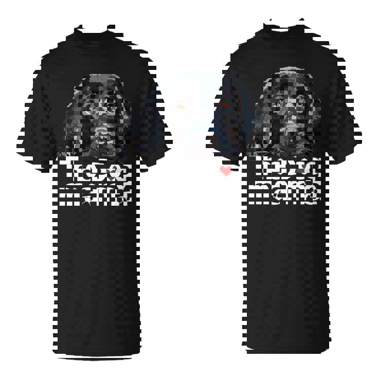 ザドッグママブラックラブラドールママレトリーバーマザードッグマミー 長袖tシャツ Tシャツ