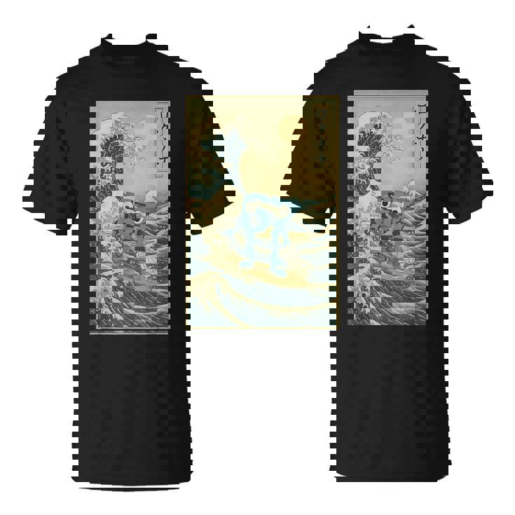 シックスセブン 6-7 神奈川沖大波 67 ブレインロットミーム Tシャツ