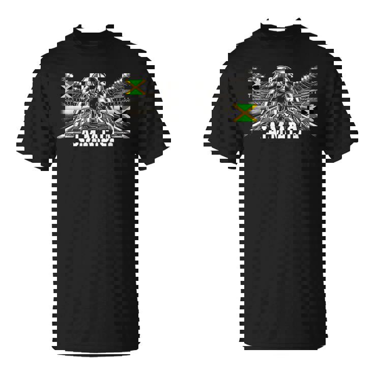 ジャマイカ 陸上競技 ジャマイカ スポーツ ジャマイカ アスリート Tシャツ