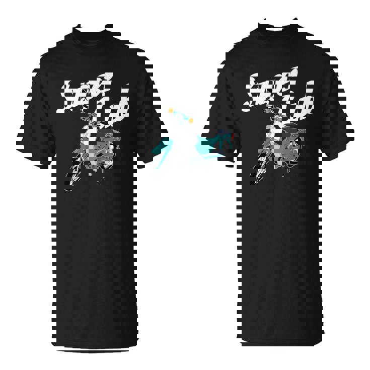 スーパーカブ 50 110 125 バイク ミニ モト スクーター カスタム 原付 二種 長袖tシャツ Tシャツ