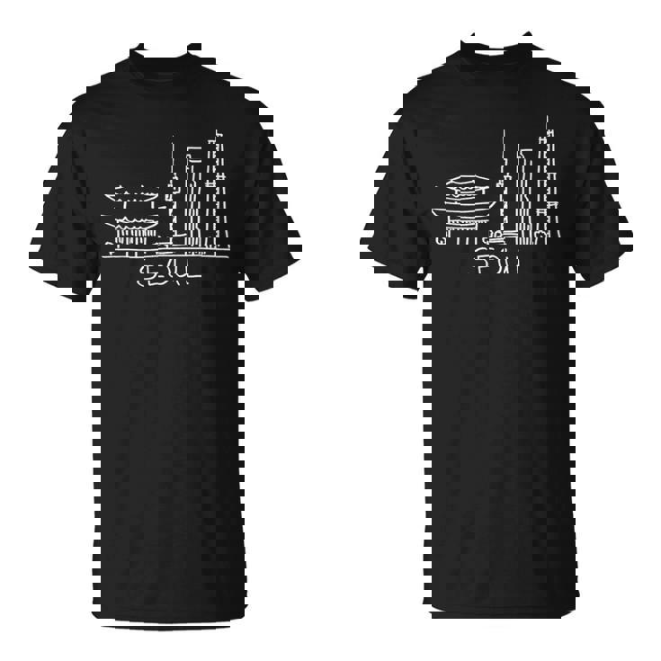 ソウルシティ韓国お土産ギフト 男性 女性 Tシャツ