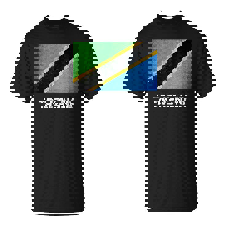 タンザニア国旗tシャツ Tシャツ