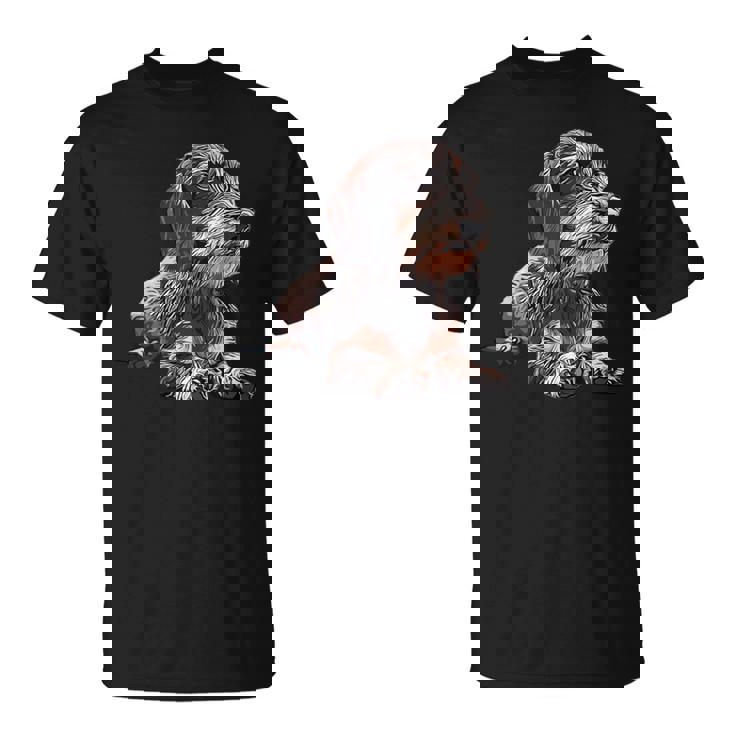 ダックスフンド ワイヤーヘア 長袖tシャツ Tシャツ