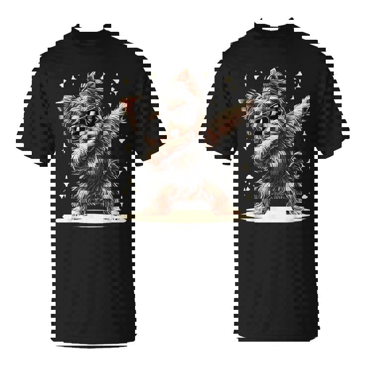 ダビング・ヨークシャー・テリア・ヨーキーズ・ヨーキー・ドッグ Tシャツ