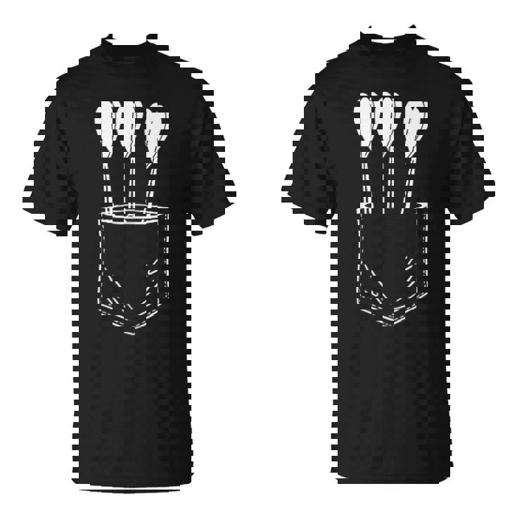 ダーツ ポケット 矢 ダーツ Tシャツ