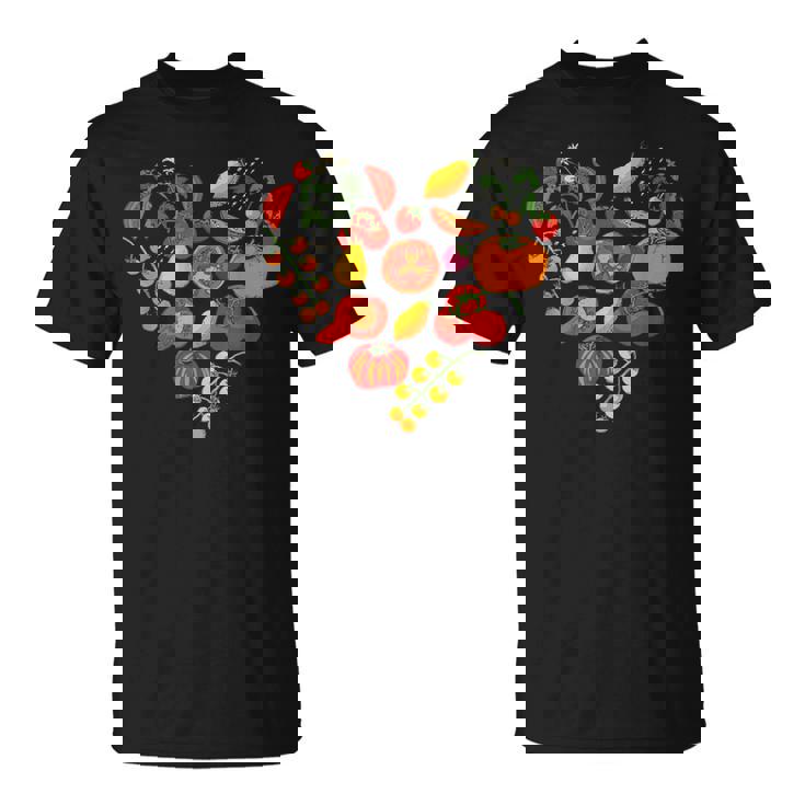 トマトラブ 野菜園芸 トマト Tシャツ