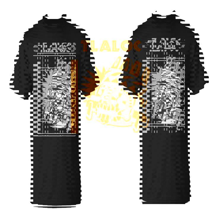 トラロック 雨の神 アステカの神 トラロック Tシャツ