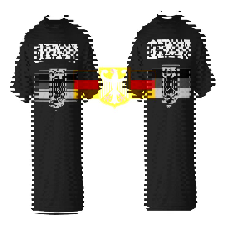 ドイツの国旗 ドイツの国章 長袖tシャツ Tシャツ