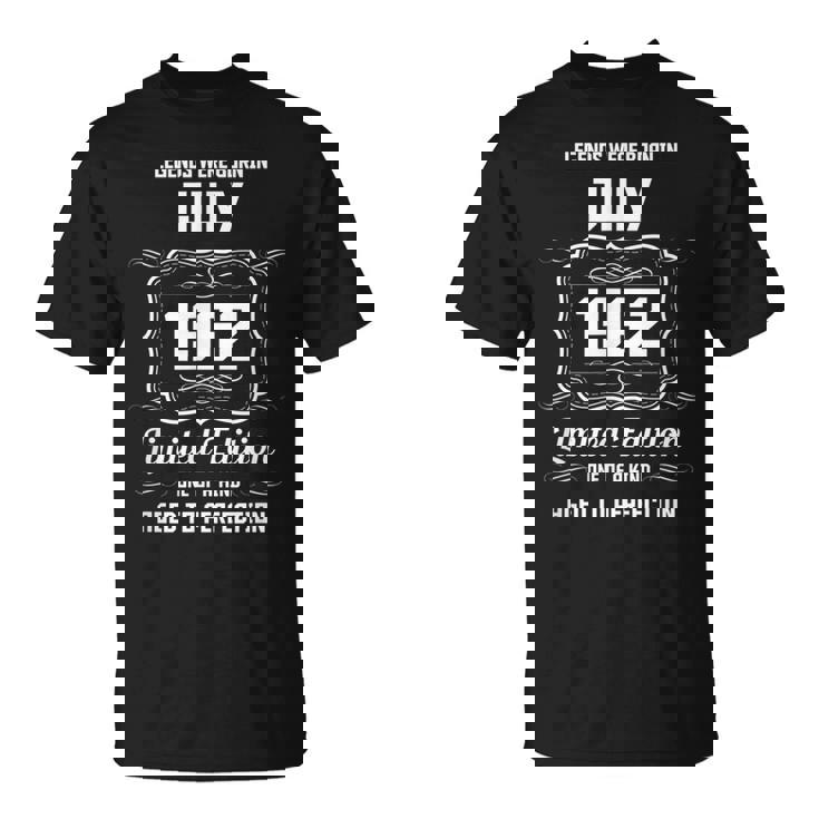 ハッピーバースデー 1962年 7月 Tシャツ