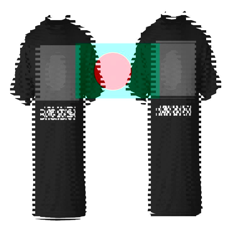 バングラデシュ バングラデシュ国旗 長袖tシャツ Tシャツ