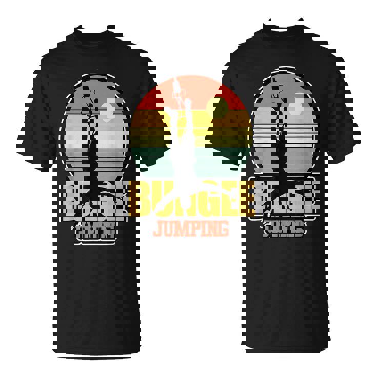 バンジージャンプ バンジージャンプ エクストリームスポーツファン Tシャツ