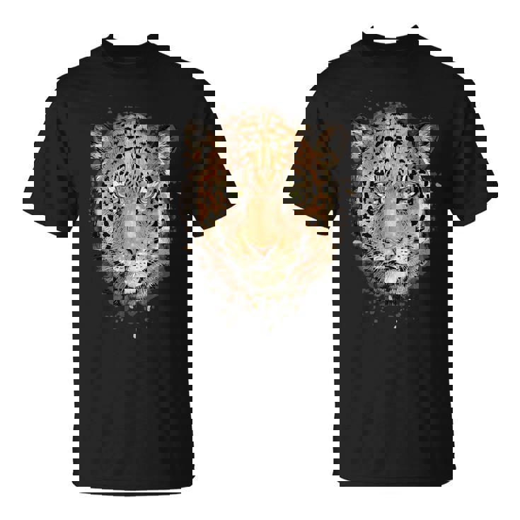 ヒョウ柄シャツ メンズ グラフィック レディース 動物愛好家 美的 Tシャツ