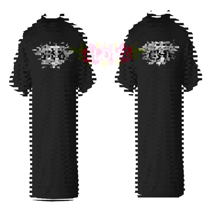 フラダンス フラ レッスン用 アロハ トロピカル ハワイ ハイビスカス Hawaii ハワイアン かわいい Tシャツ