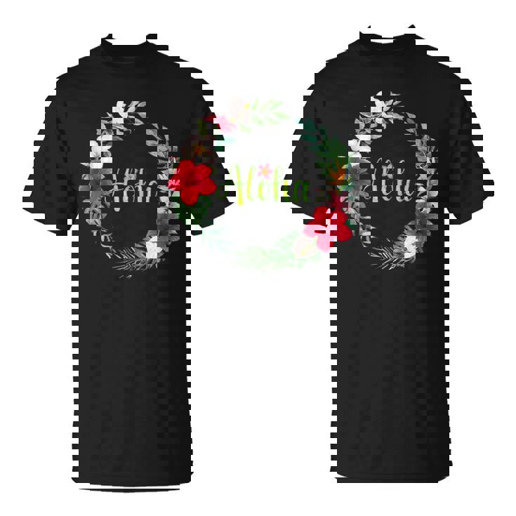 フラダンス フラ レッスン用 アロハ トロピカル ハワイ ハイビスカス かわいい 人気 プルメリア ハワイアン 黒 夏 Tシャツ