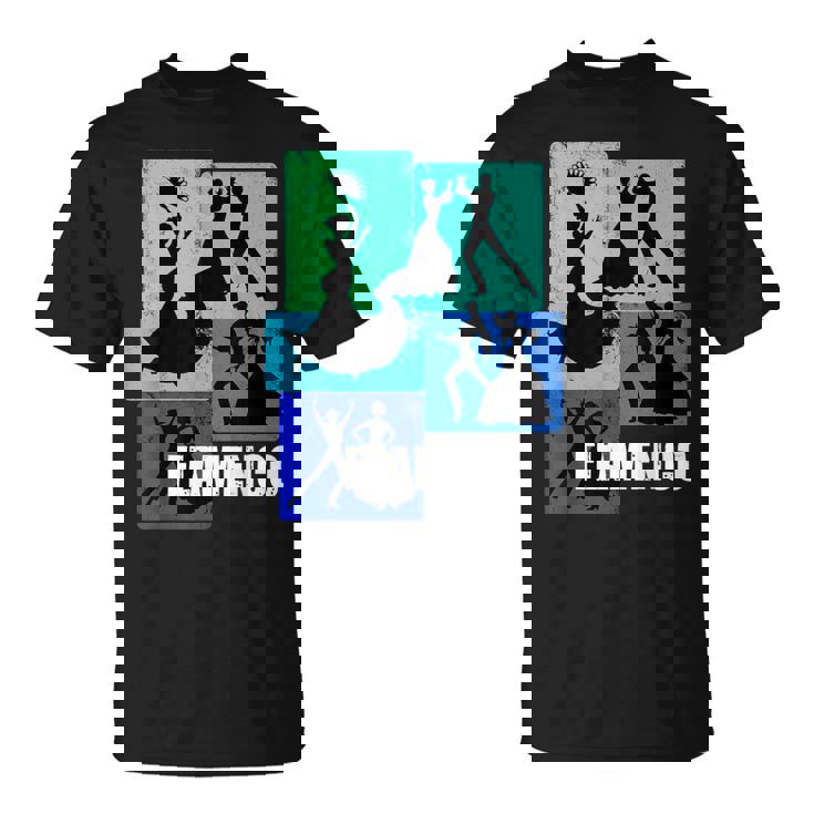 フラメンコダンサー用フラメンコtシャツ レトロメンズフラメンコ Tシャツ