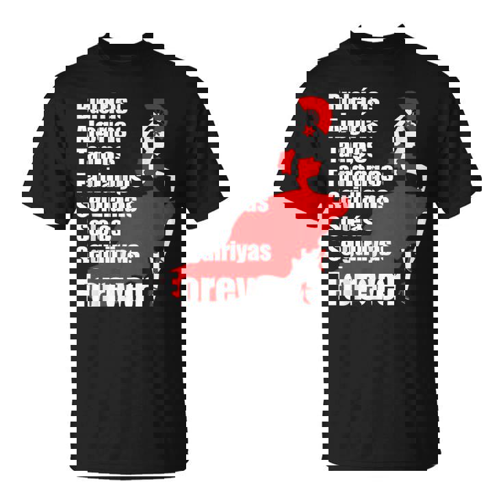 フラメンコダンススタイルパロス Tシャツ