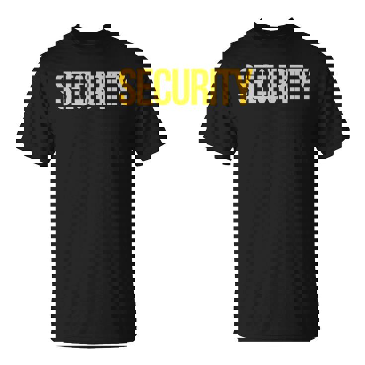フロントセキュリティバックにセキュリティガード。 Tシャツ