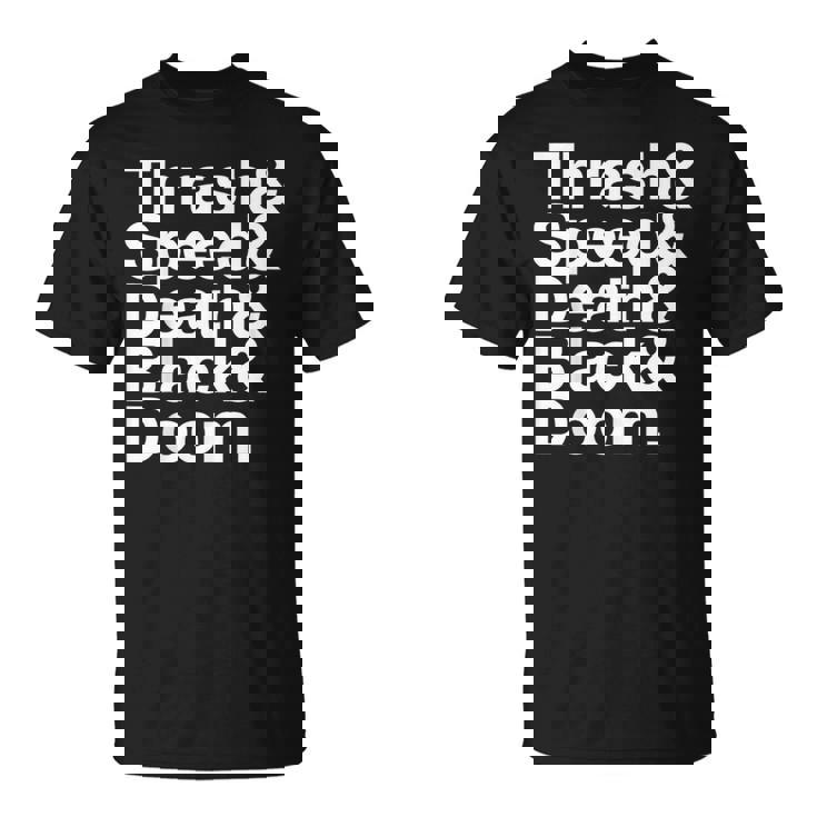 ヘヴィメタル音楽ファンリスト スラッシュスピード ドゥーム デス ブラック Tシャツ
