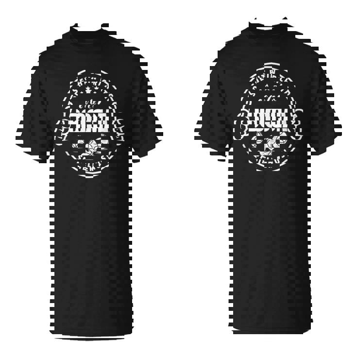 ボッチャゲーム用ボッチャボール発言付きボッチャウェア Tシャツ