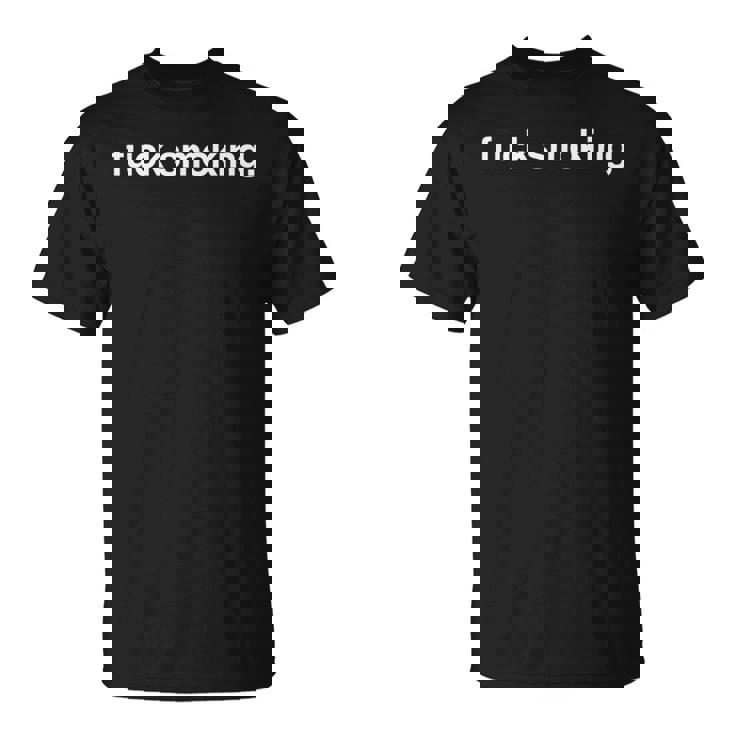 ミニマリスト 禁煙タバコ禁煙 Tシャツ