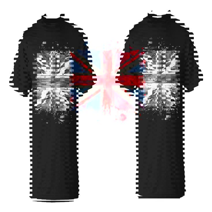 ユニオンジャック インクスタイル アート イギリス国旗 イギリス 国旗 イギリス Tシャツ