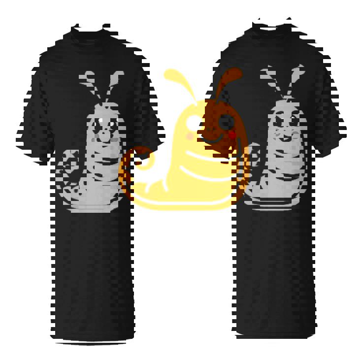 ユーモア ナメクジ 昆虫 かわいい ミニマリスト シンプル ナメクジ Tシャツ