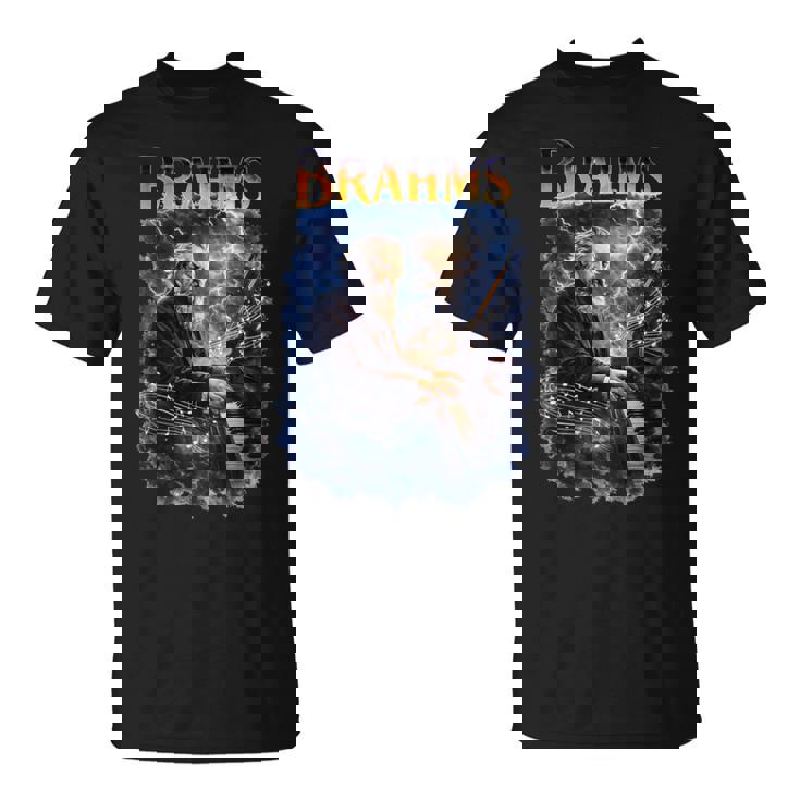 ヨハネス・ブラームス 作曲家 長袖tシャツ Tシャツ