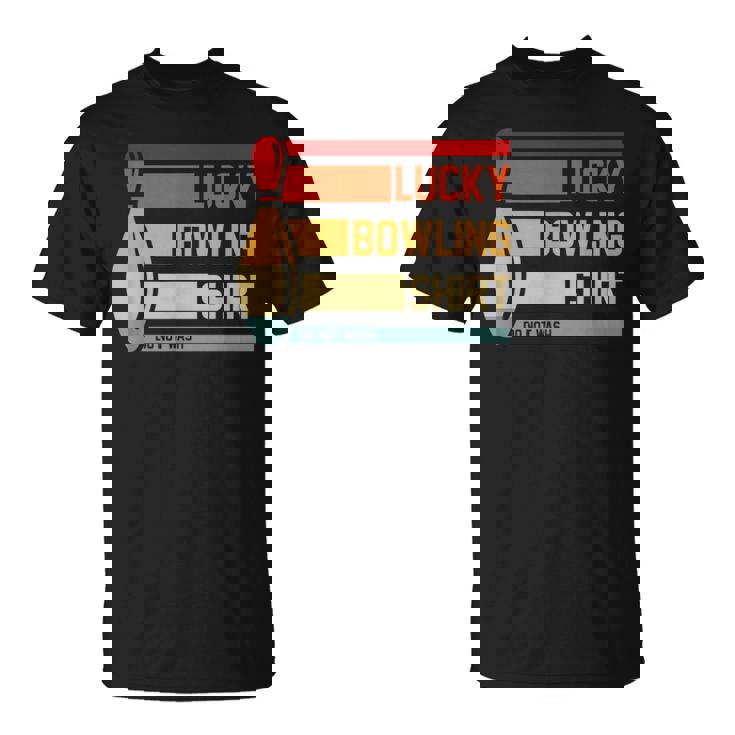 ラッキーボーリングシャツ おもしろボーリングトーナメントボウラーヴィンテージ Tシャツ