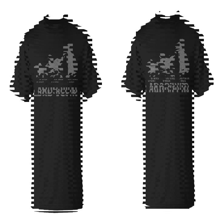 ラブラドールエボリューション おもしろい ラブラドールレトリバー ママ パパ 犬 Tシャツ