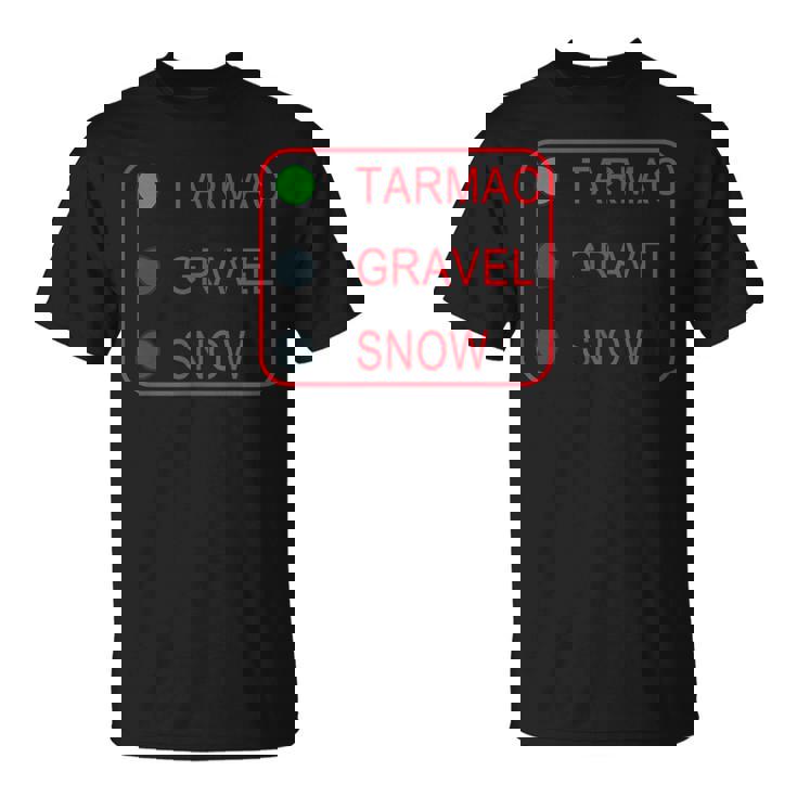 ランサー Evo 9 Ix ターマック 砂利 雪 Tシャツ