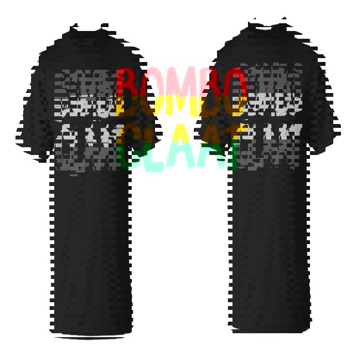 レゲエとジャマイカ Bombo Claat ラスタ ボンボクラット Tシャツ