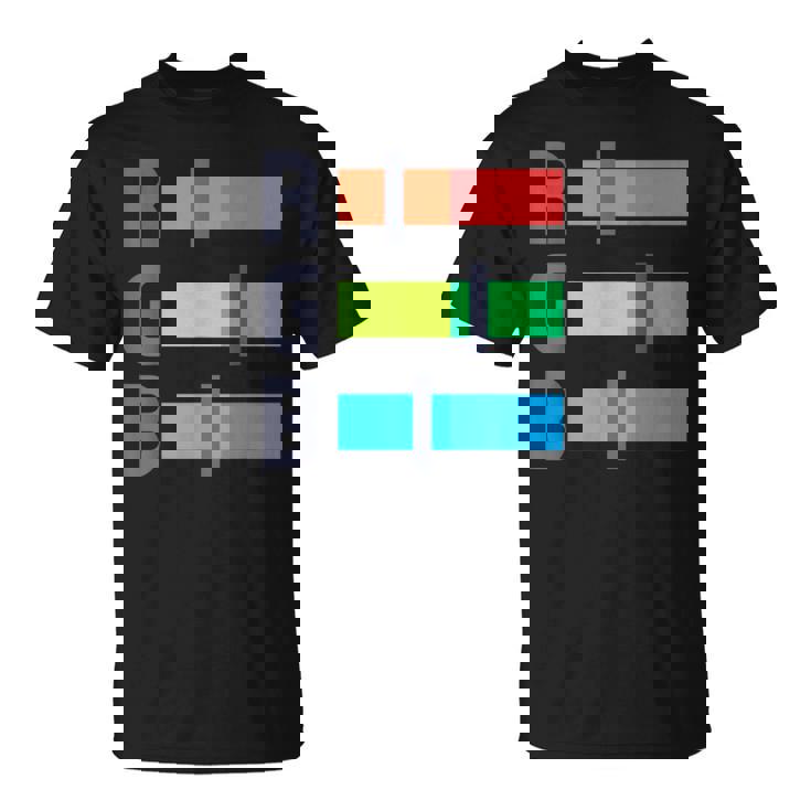 レッド グリーン ブルー Rgb カラー モデル アーティスト Tシャツ