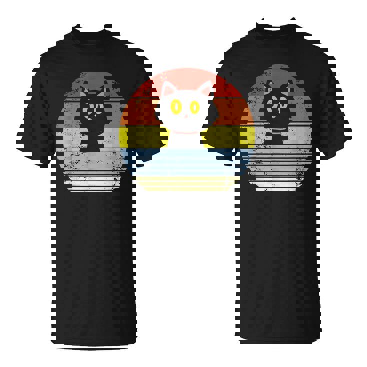 レトロ 猫 ヴィンテージ かわいい 子猫 ニャー キティ キティ Tシャツ