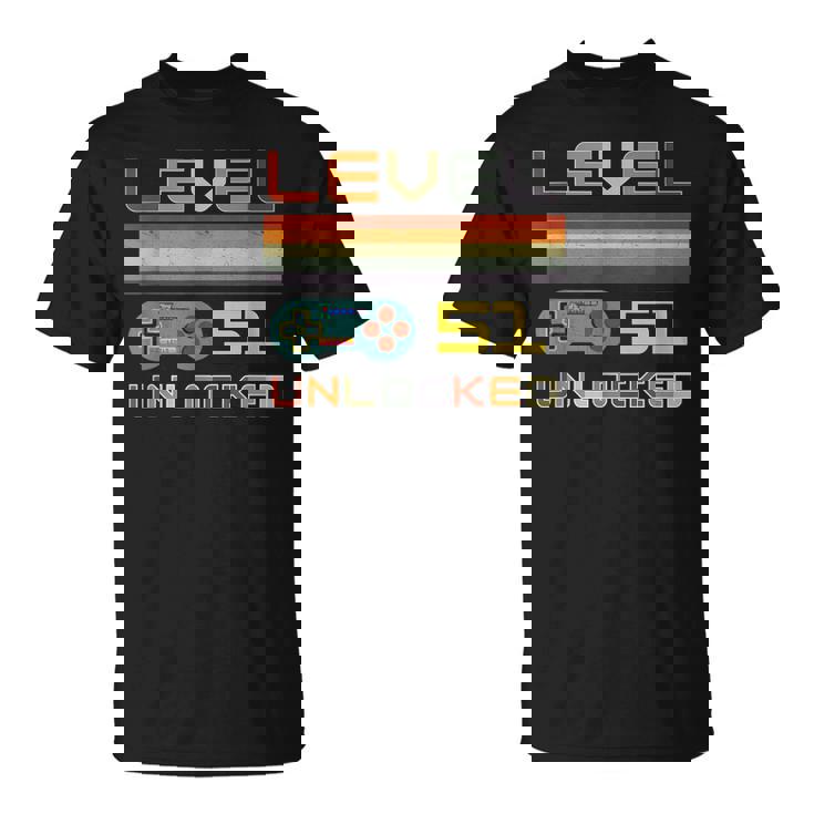 レベル51 アンロック ゲーマー 51歳の誕生日 Tシャツ