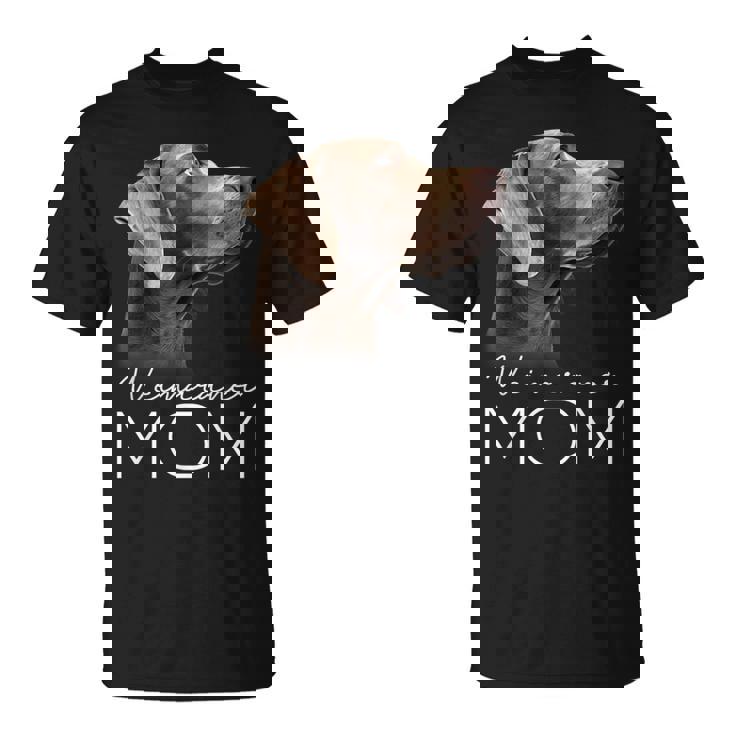 ワイマラナー 犬 ママ Tシャツ