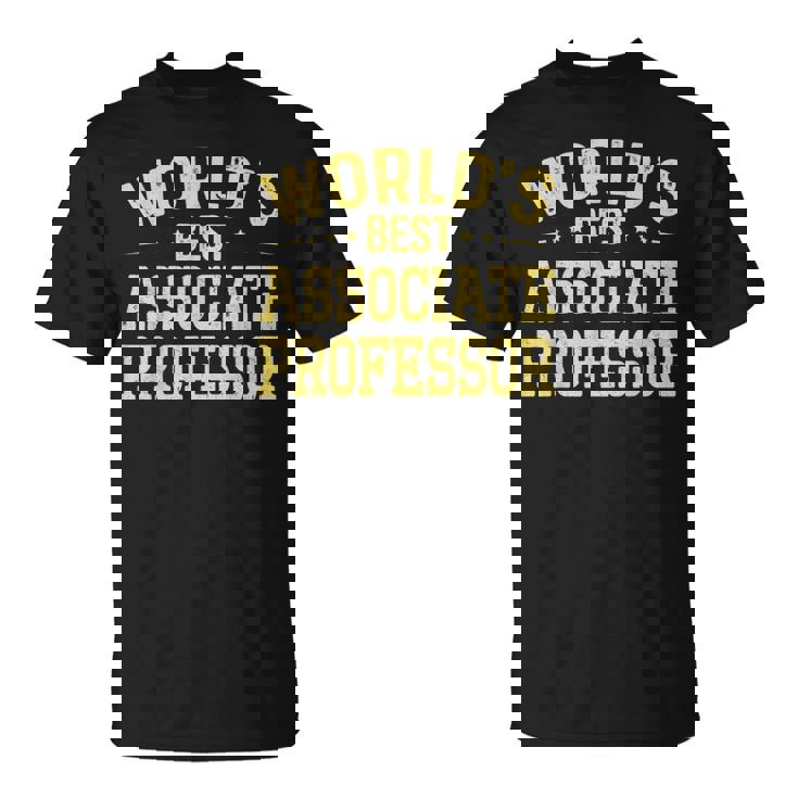 ワールドベスト准教授職位准教授 Tシャツ