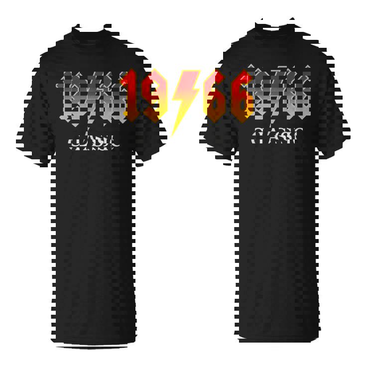 ヴィンテージ 1966 クラシック 60歳 60歳 誕生日 ロックレジェンド Tシャツ