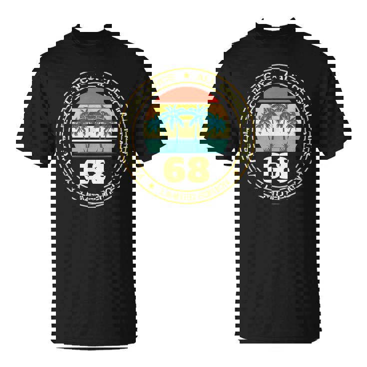 ヴィンテージ 68歳の誕生日のデコレーション 男性用 68歳の誕生日 Tシャツ