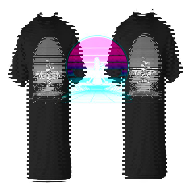 ヴィンテージ レトロ サンセット アヌンナキ Tシャツ