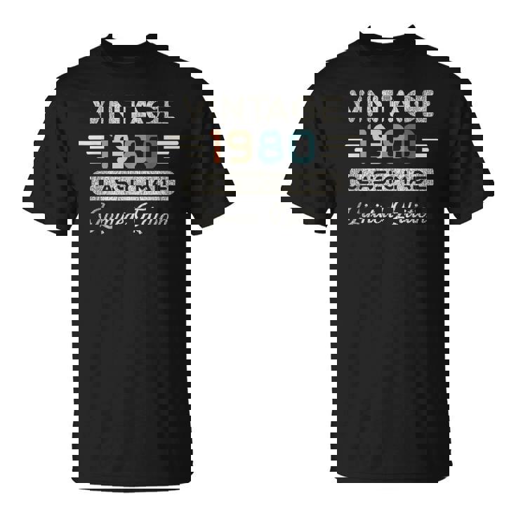 ヴィンテージ1980限定版 46歳の誕生日 Tシャツ