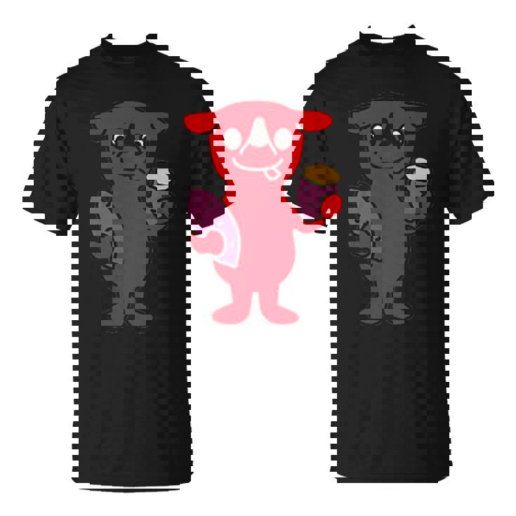 千葉県ご当地キャラとさつまいも Tシャツ