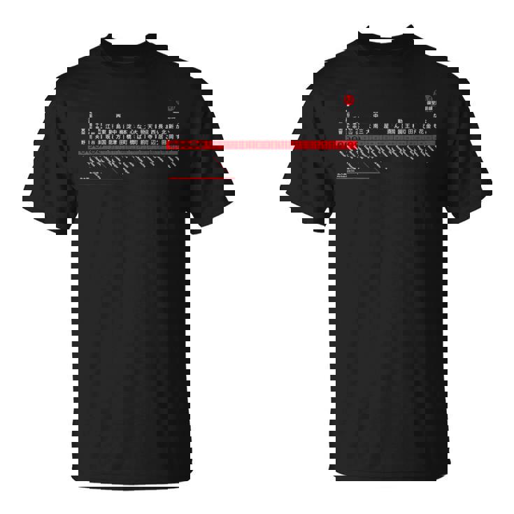 大阪日本電車近郊線鉄道 – お土産ルートマップ Tシャツ