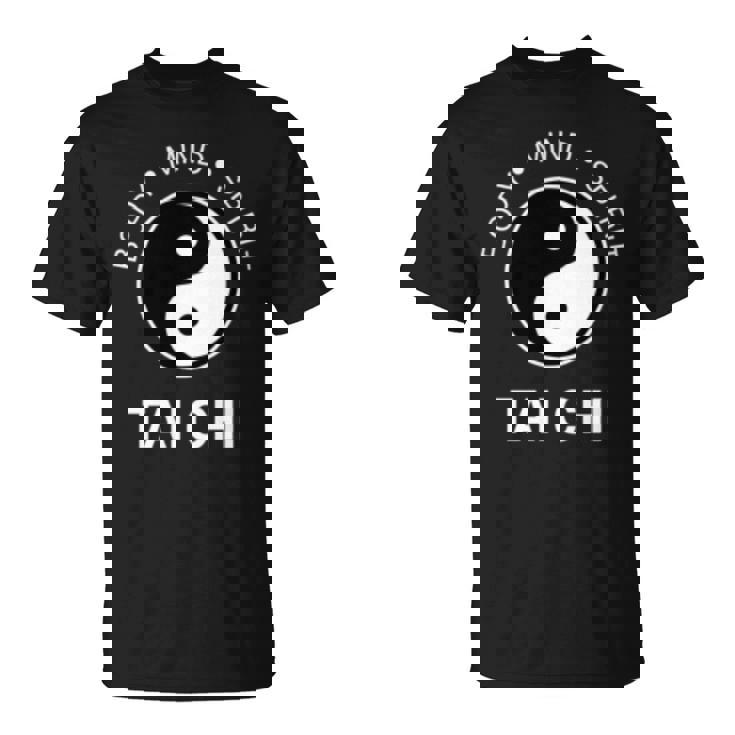 太極拳の心と体の健康のための陰陽師 長袖tシャツ Tシャツ