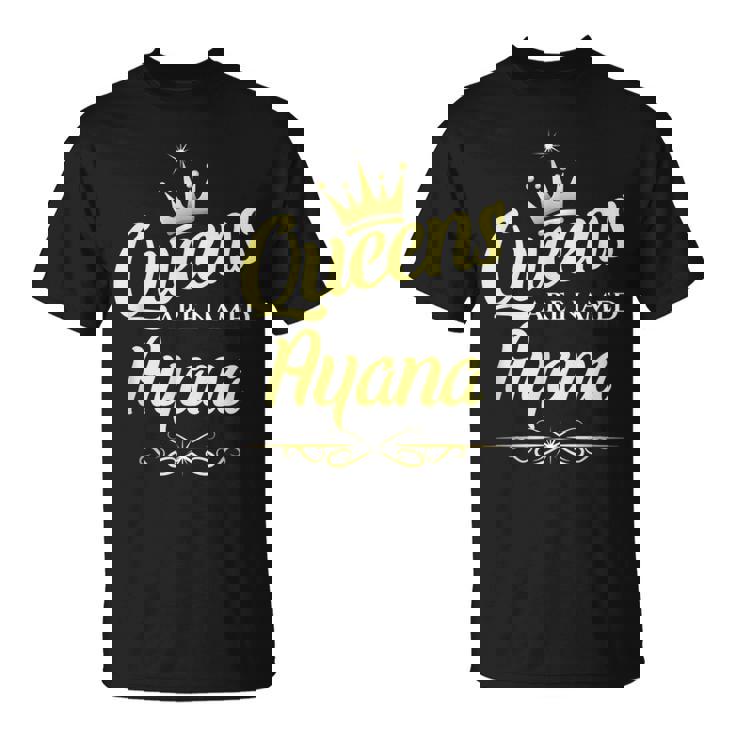 女王はayanaと名付けられる Tシャツ