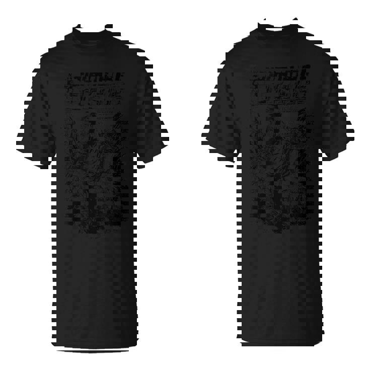 恐竜に乗る楽しいイエス Tシャツ