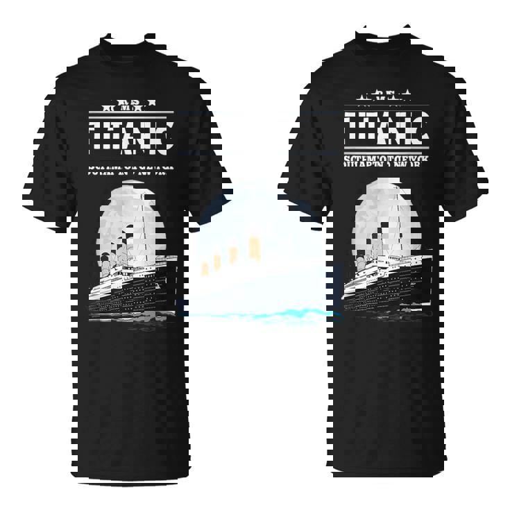息子のための1912年のヴィンテージタイタニック航海船クルーズギフト Tシャツ