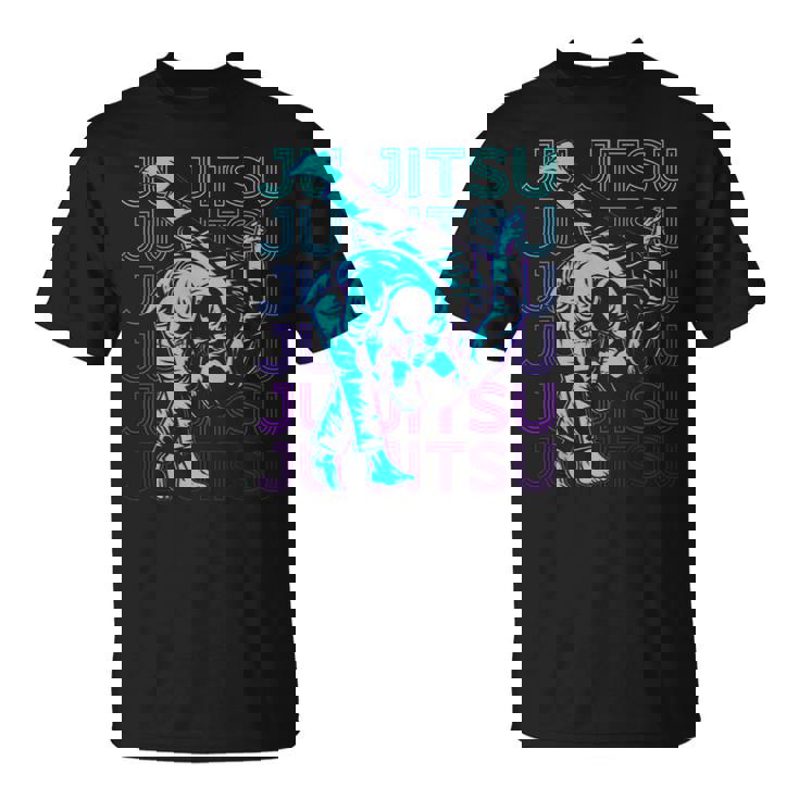 柔術柔術 呪術廻戦 レトロ Tシャツ
