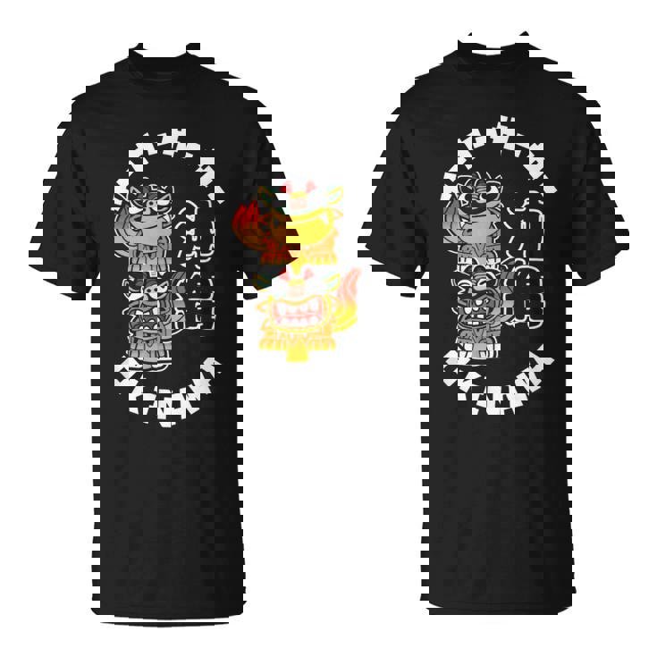 沖縄ジャパン シーサーガーディアンライオンズ 日本漢字お土産 Tシャツ