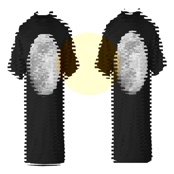 満月 夜空 月 Tシャツ