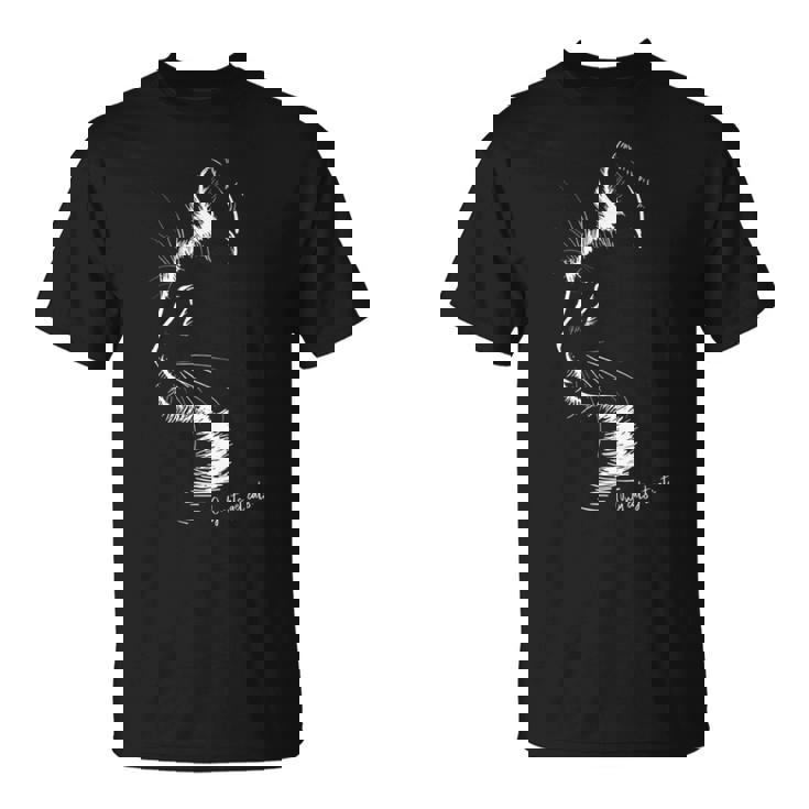 猫の気持ちは猫にしか分からない 長袖tシャツ Tシャツ